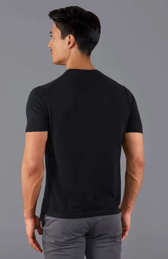 Ultra Fine Cotton Knitted T-Shirt