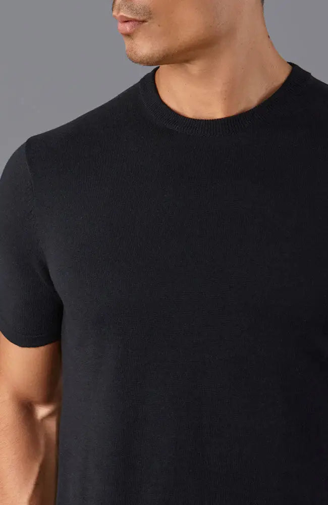 Ultra Fine Cotton Knitted T-Shirt