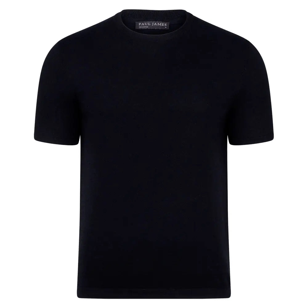 Ultra Fine Cotton Knitted T-Shirt