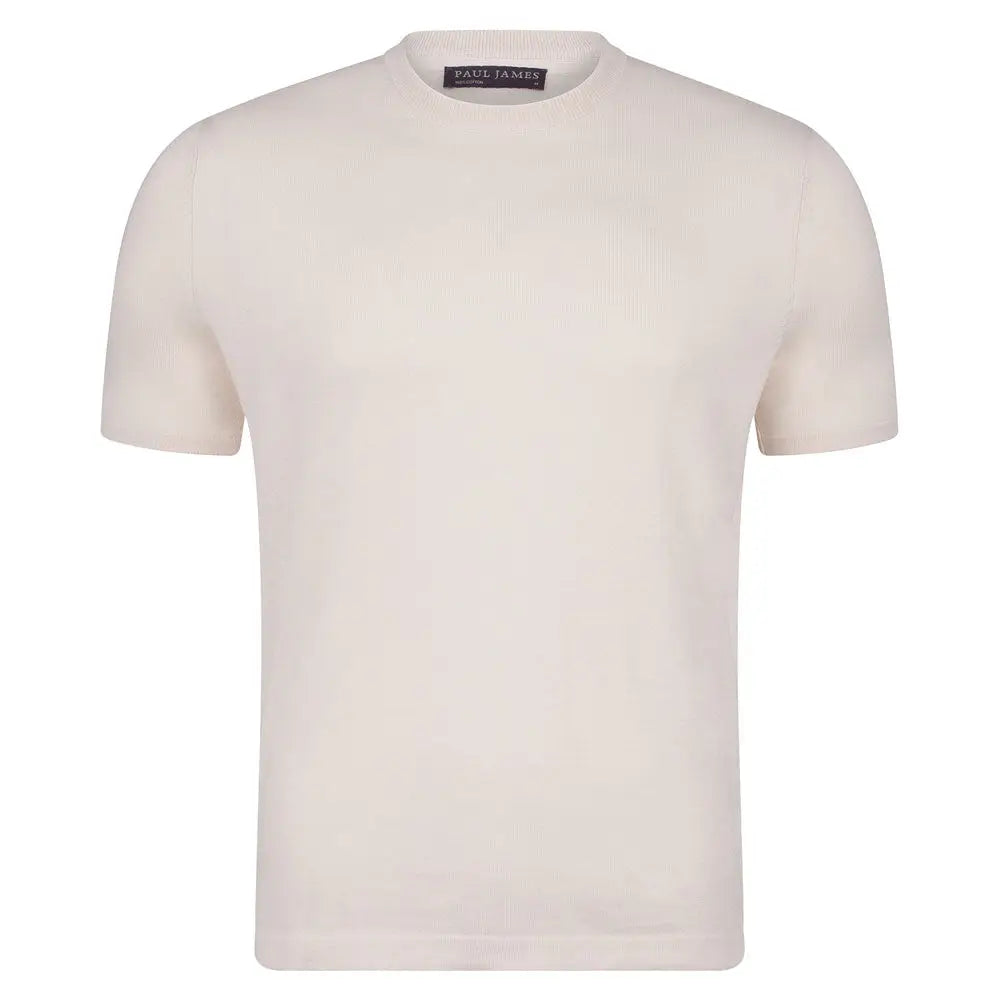 Ultra Fine Cotton Knitted T-Shirt