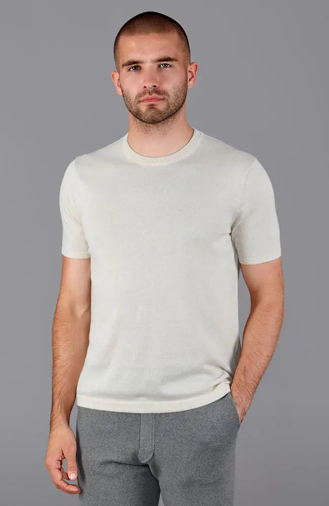 Ultra Fine Cotton Knitted T-Shirt