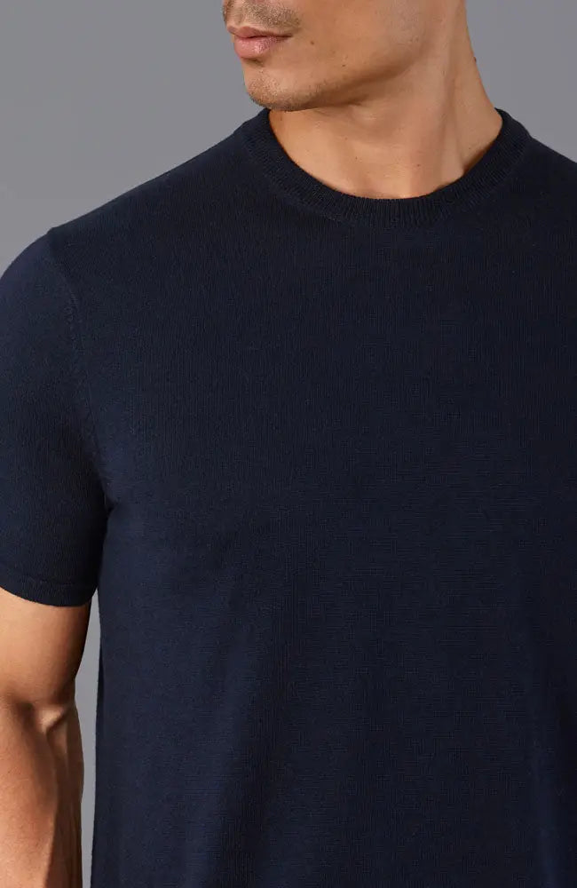 Ultra Fine Cotton Knitted T-Shirt